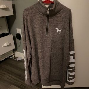 Pink Victoria’s Secret hoodie